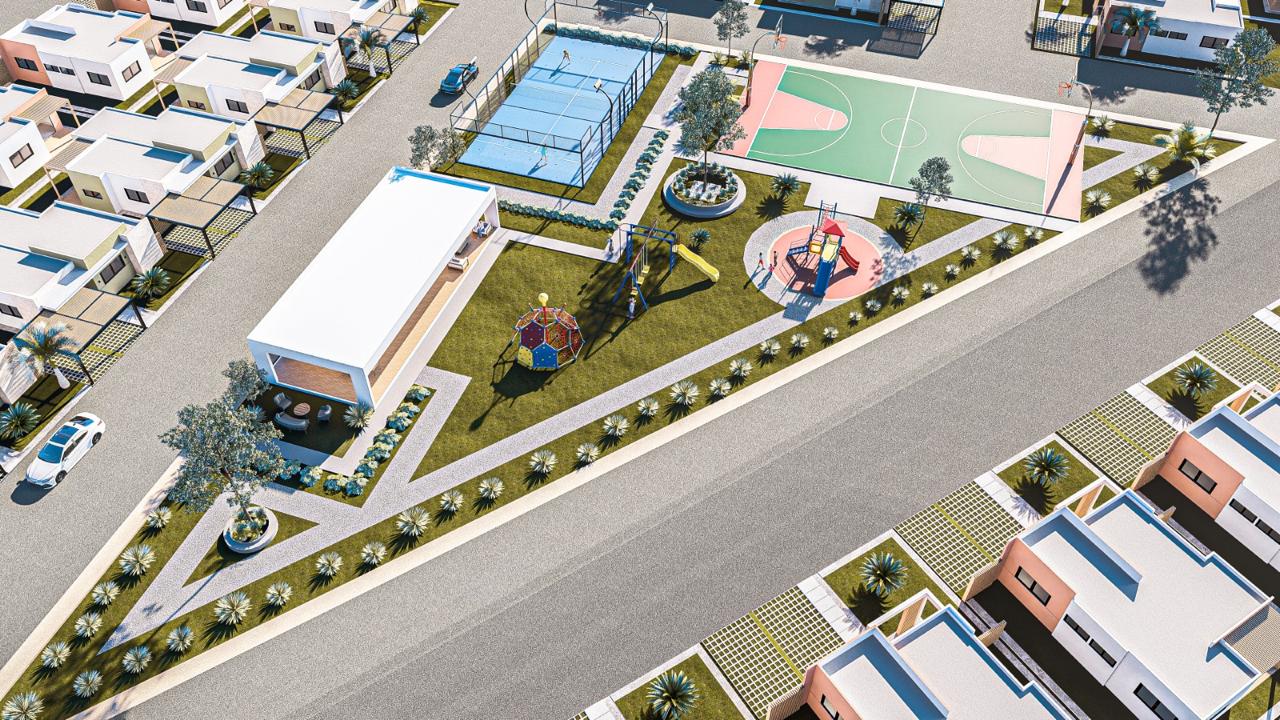 Villas Unifamiliares con Amplio Patio y Casa Club en Verón - Bávaro