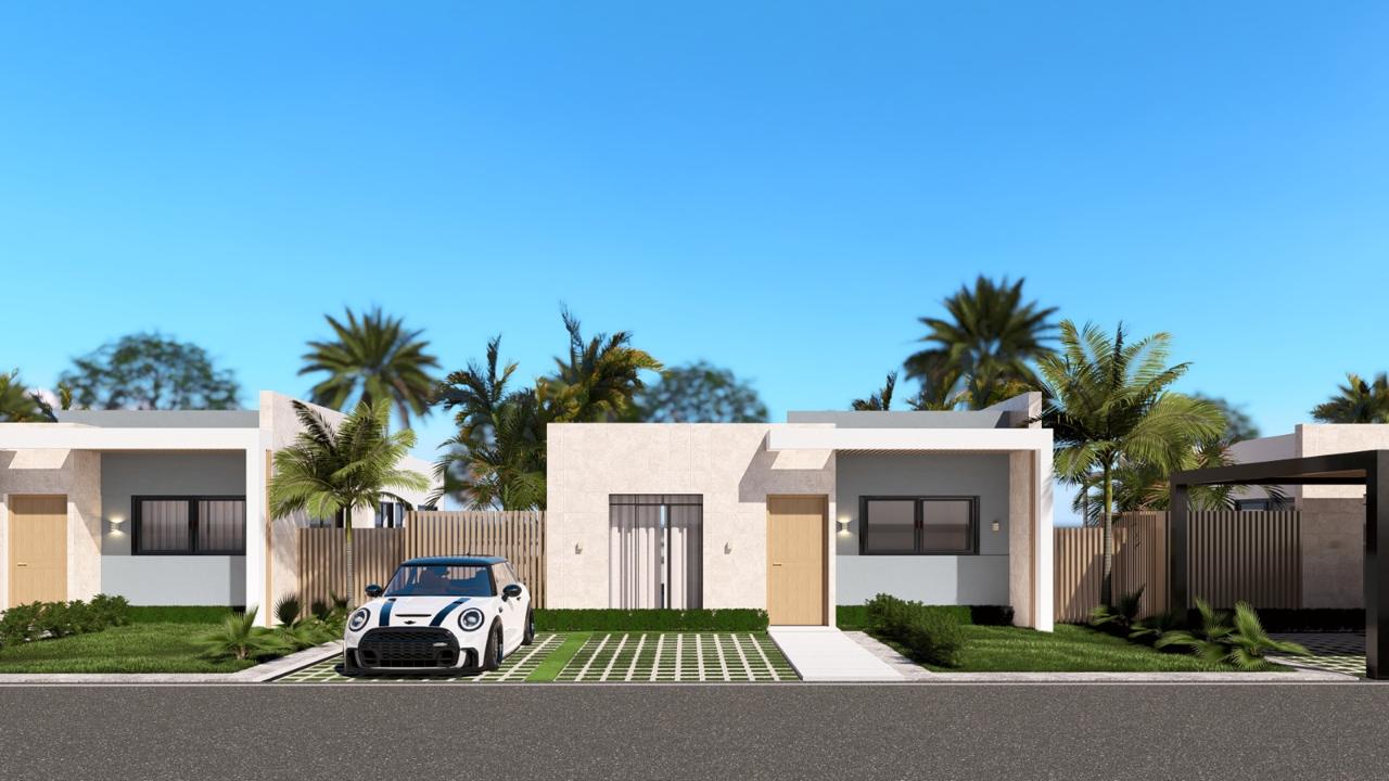 Villa Esmeralda (2 Habs / 1 Baño / 2 Parqueos) - Render